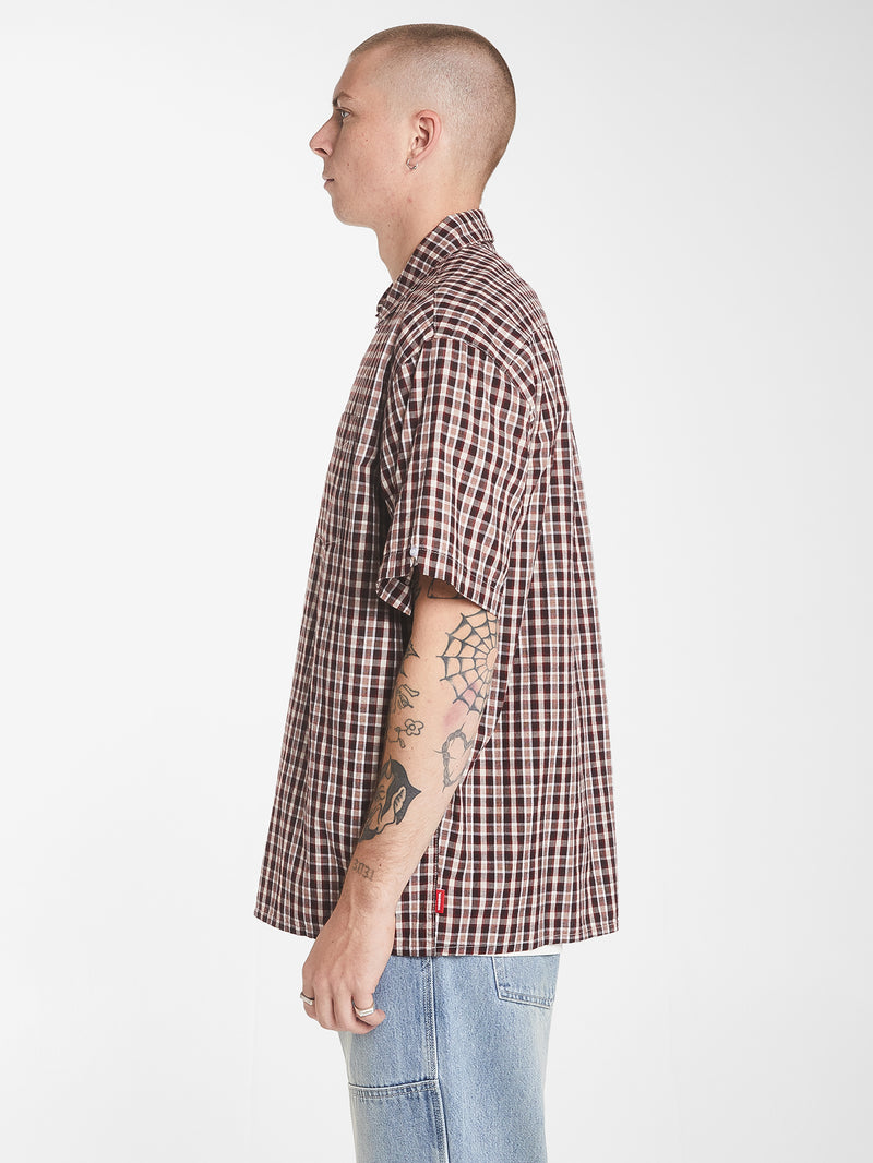 Hold Up Short Sleeve Shirt - Red