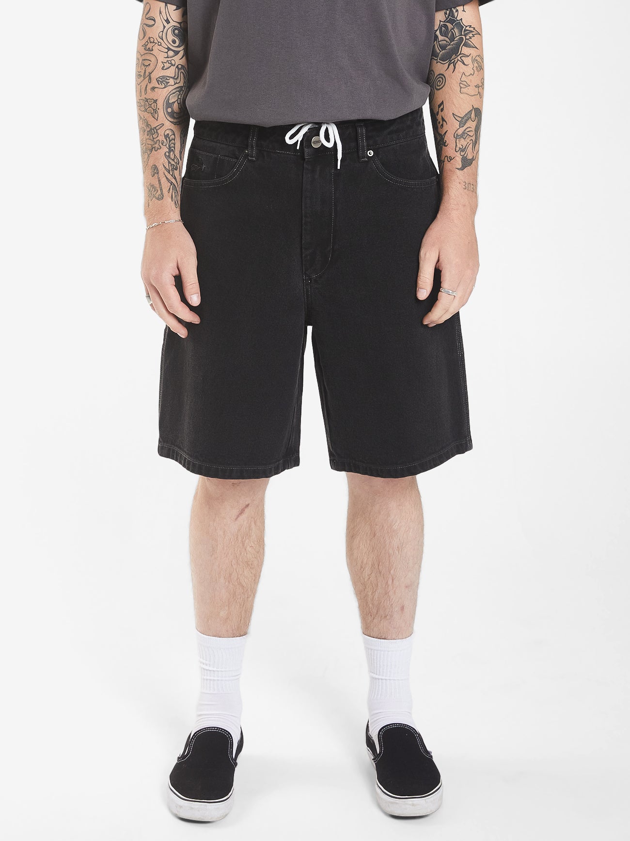 Cherub Carpenter Short - Broken Black 26