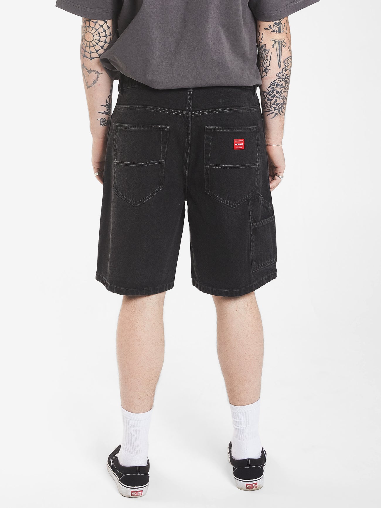 Cherub Carpenter Short - Broken Black 26