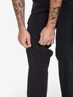 Deliverance Zip Off Nylon Cargo Pant - Washed Black