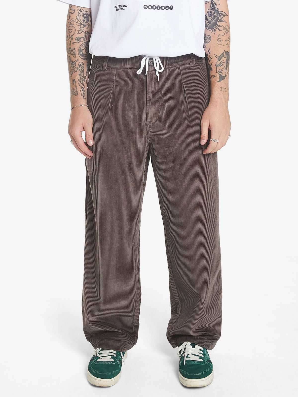 Royale Elastic Cord Pant - Major Brown | Worship Supplies