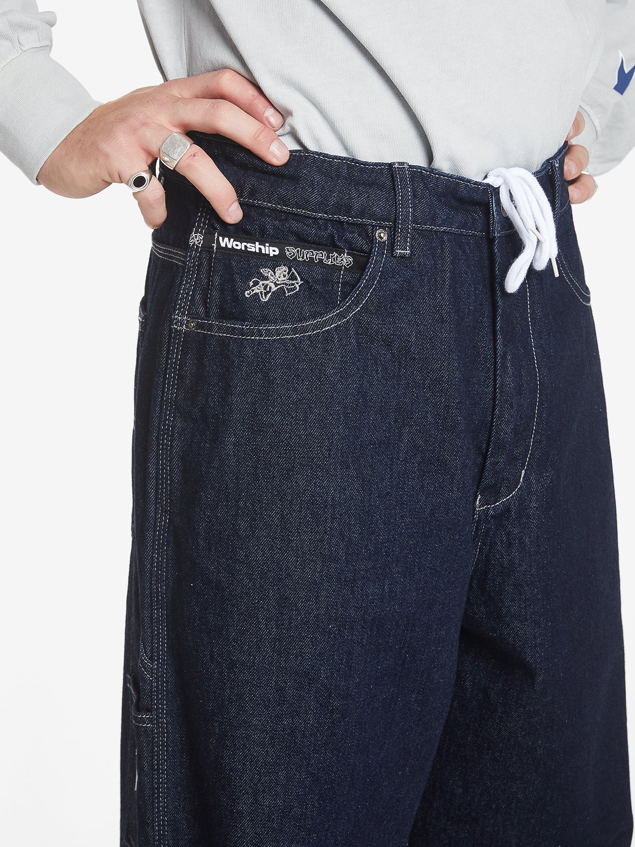 Win Win Big Dawg Carpenter Jean - Indigo Depths