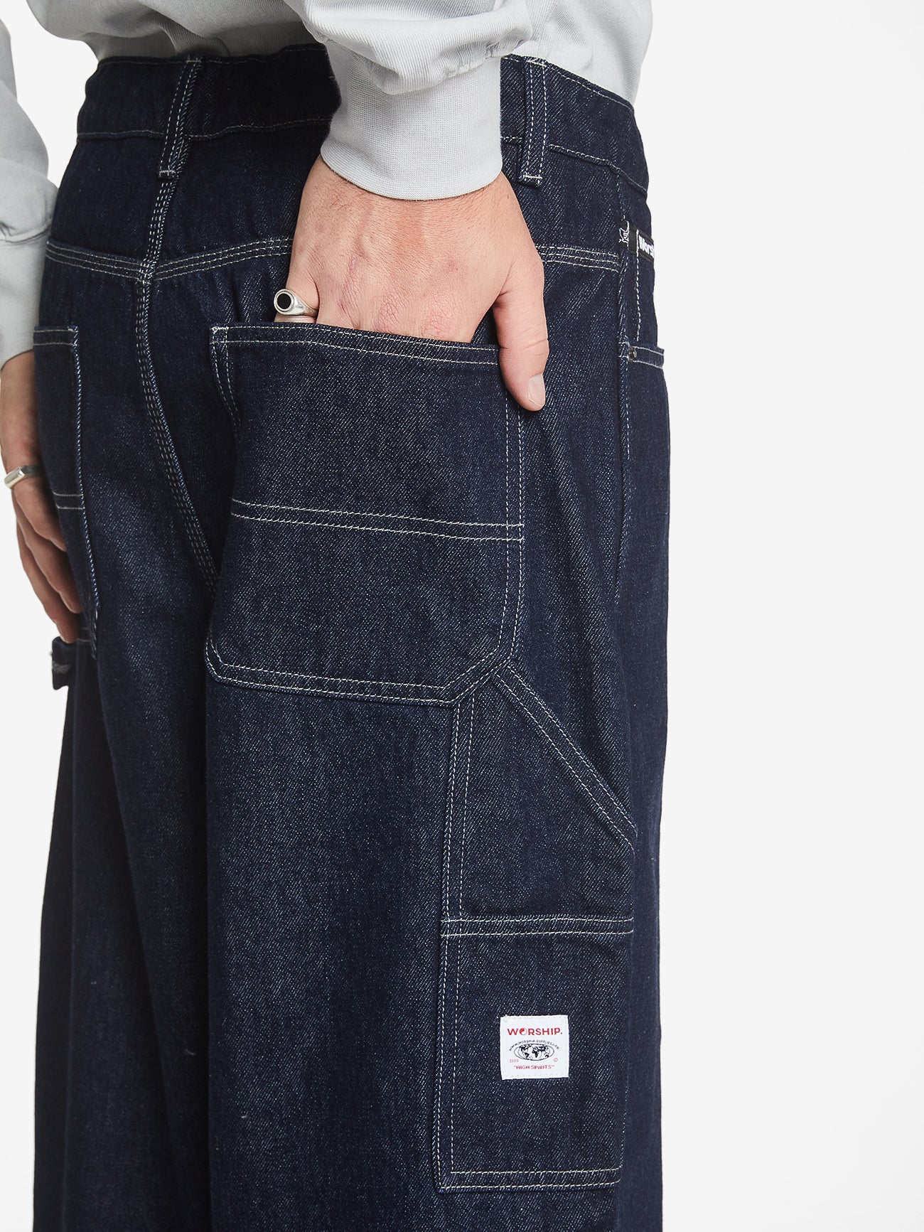 Win Win Big Dawg Carpenter Jean - Indigo Depths