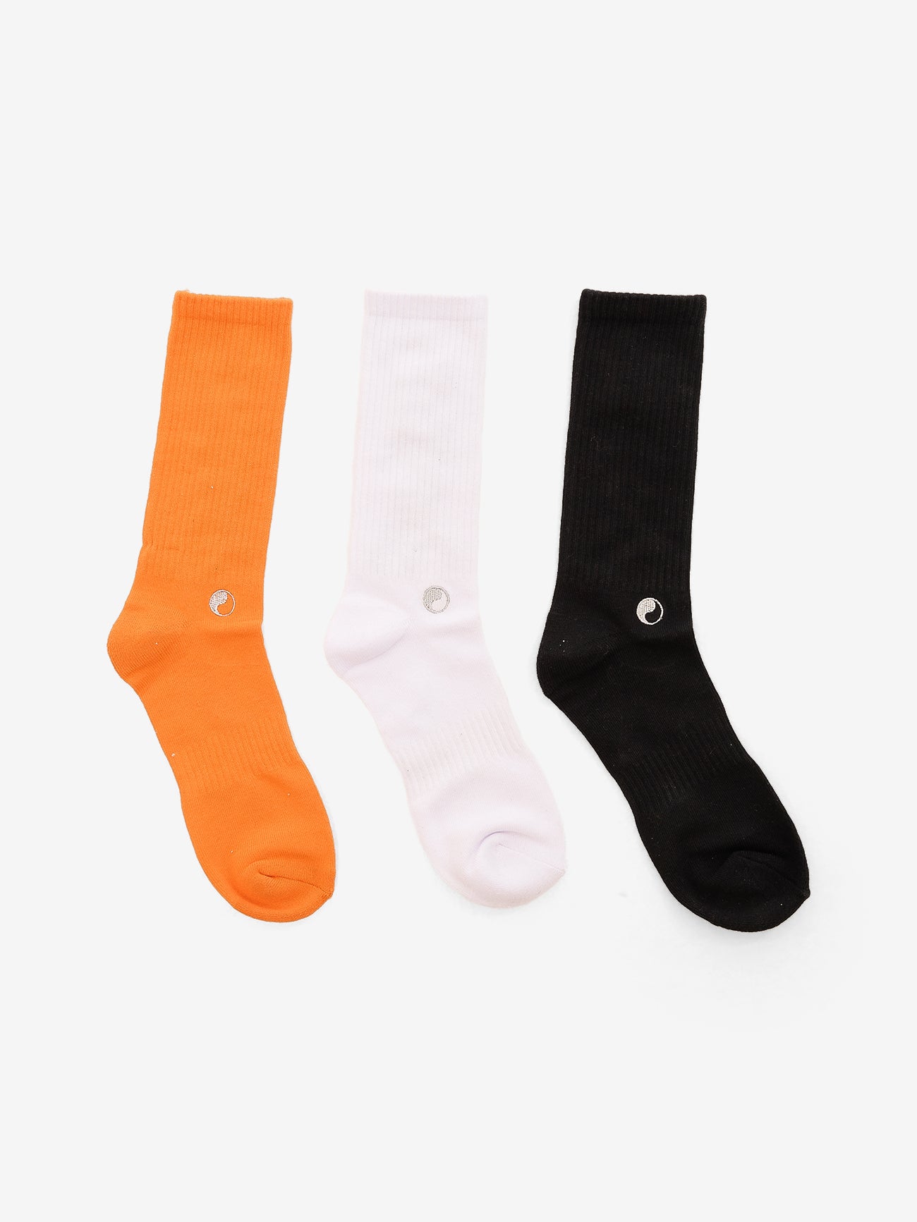 Blackwood Socks 3 Pack - White - Black - Oriole