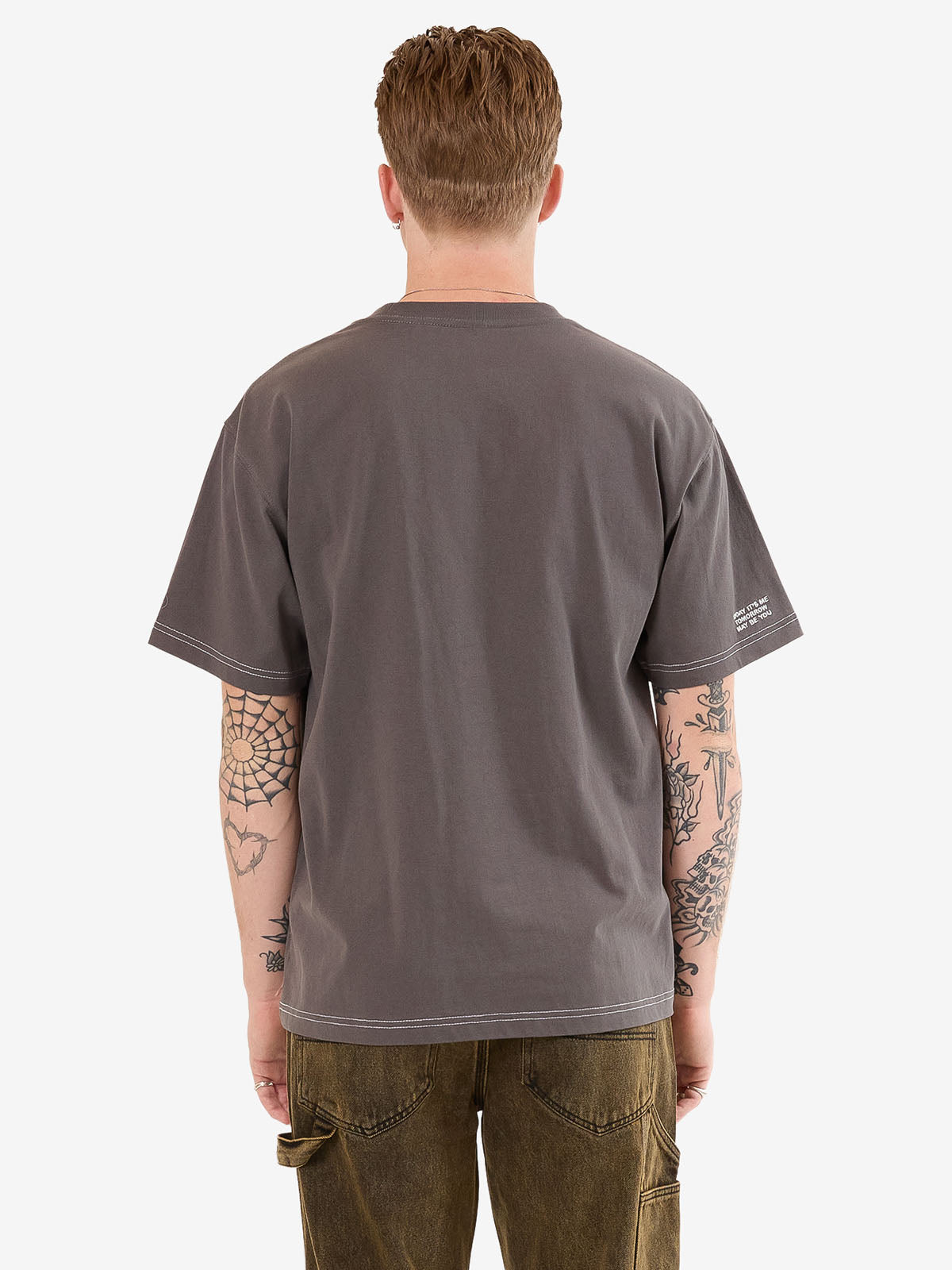 Maybe Today Tee - Worn Black