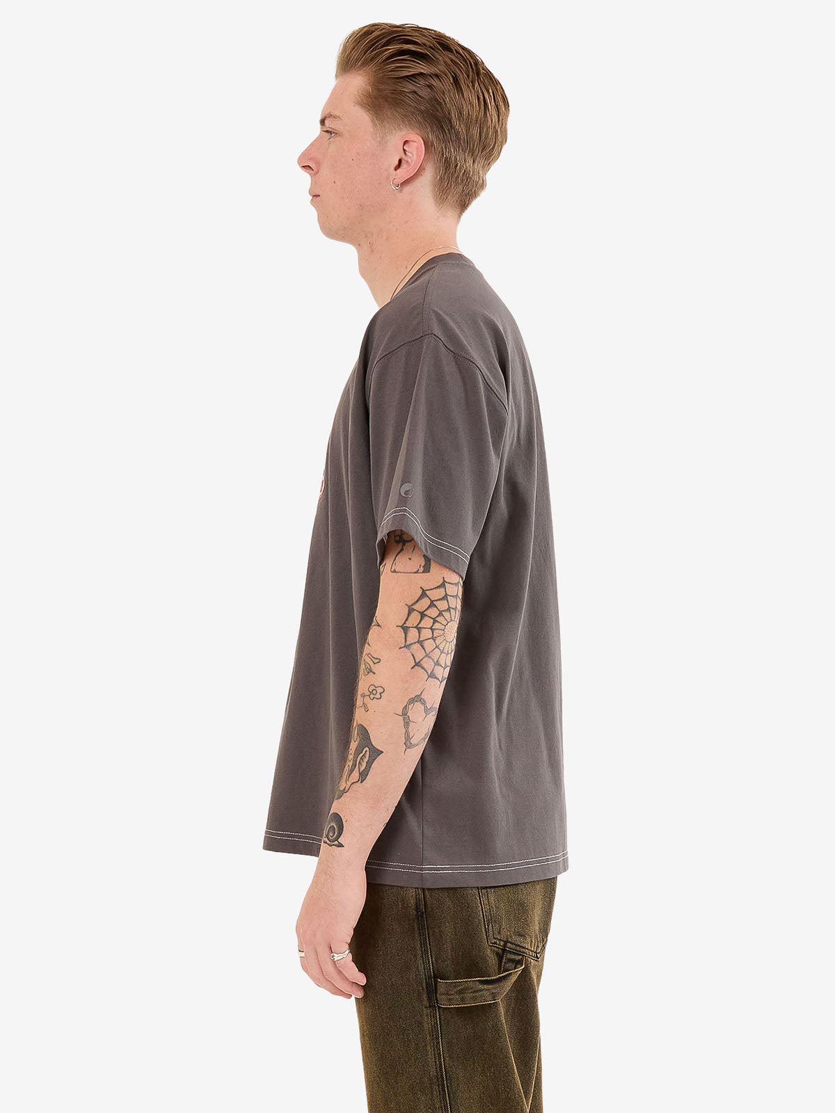 Maybe Today Tee - Worn Black