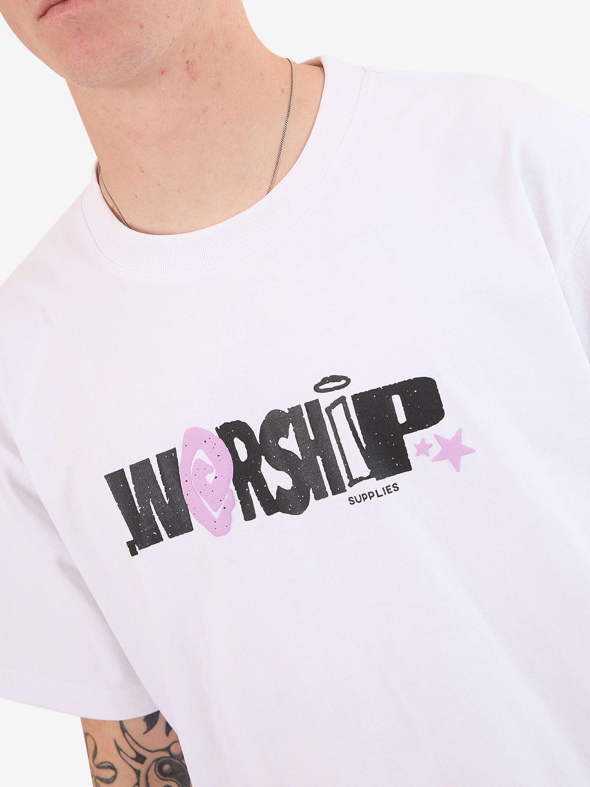 Chico Logo Tee - White