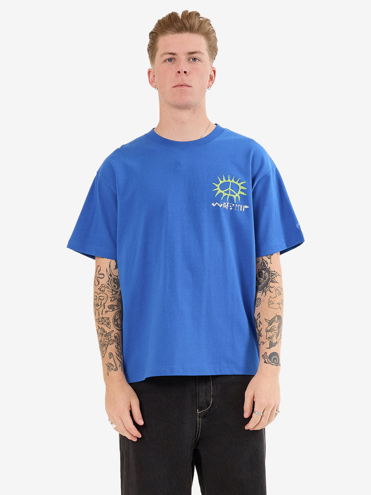 Entity Oversize Tee - Dark Choc Brown