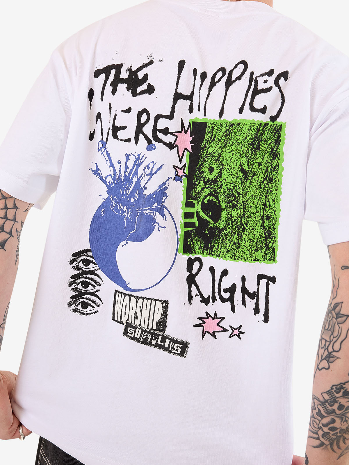 Total Confusion Tee - White