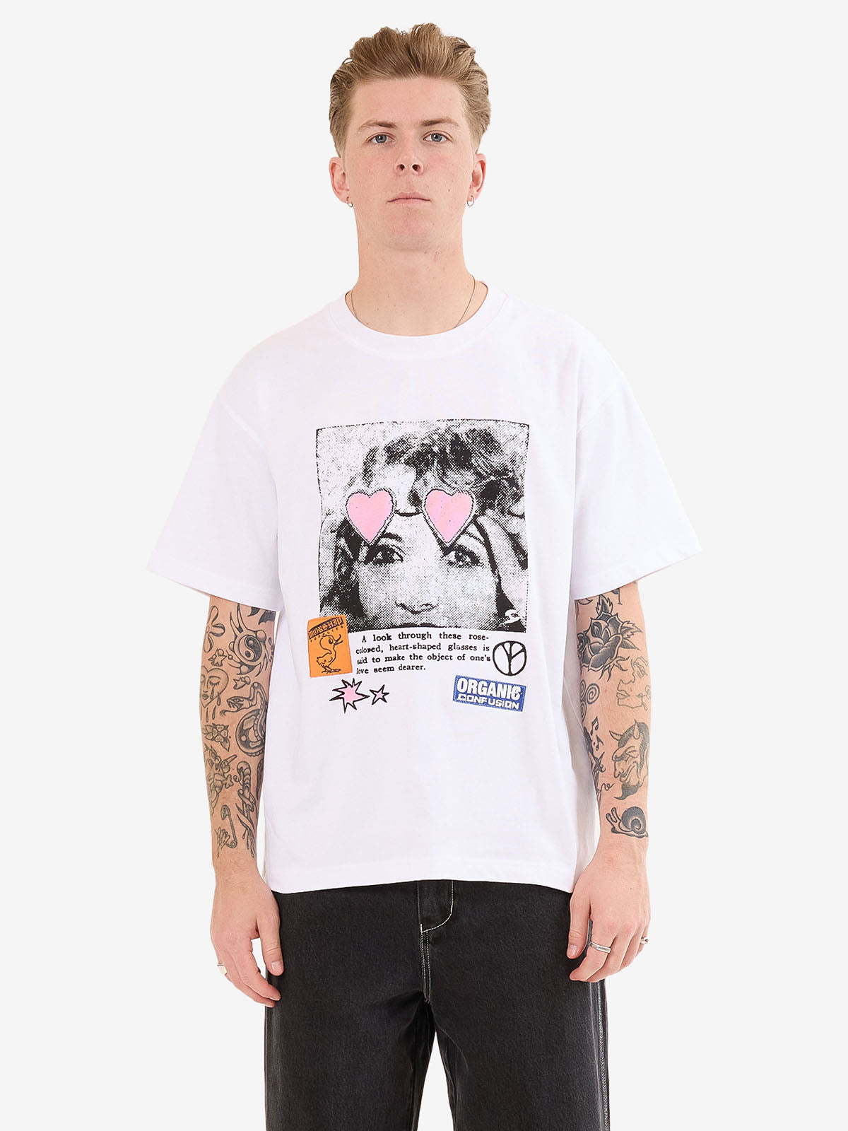 Total Confusion Tee - White