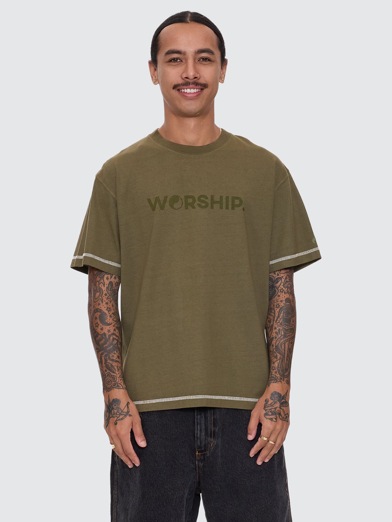 Core Tee - Moss Green