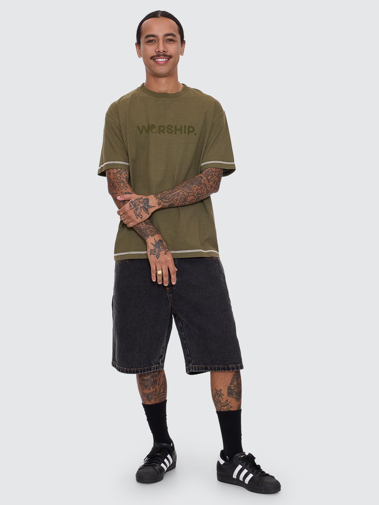 Core Tee - Moss Green