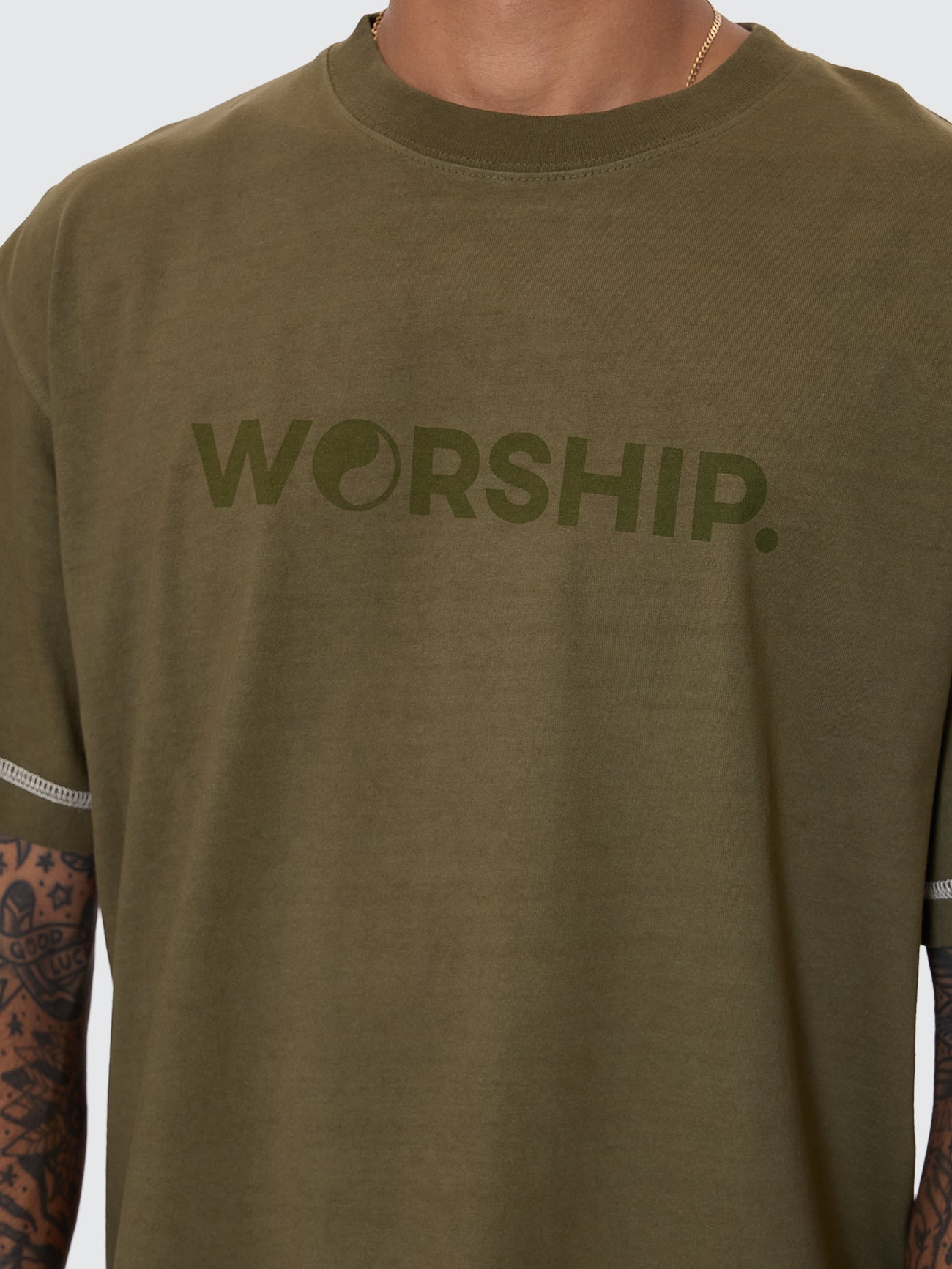 Core Tee - Moss Green