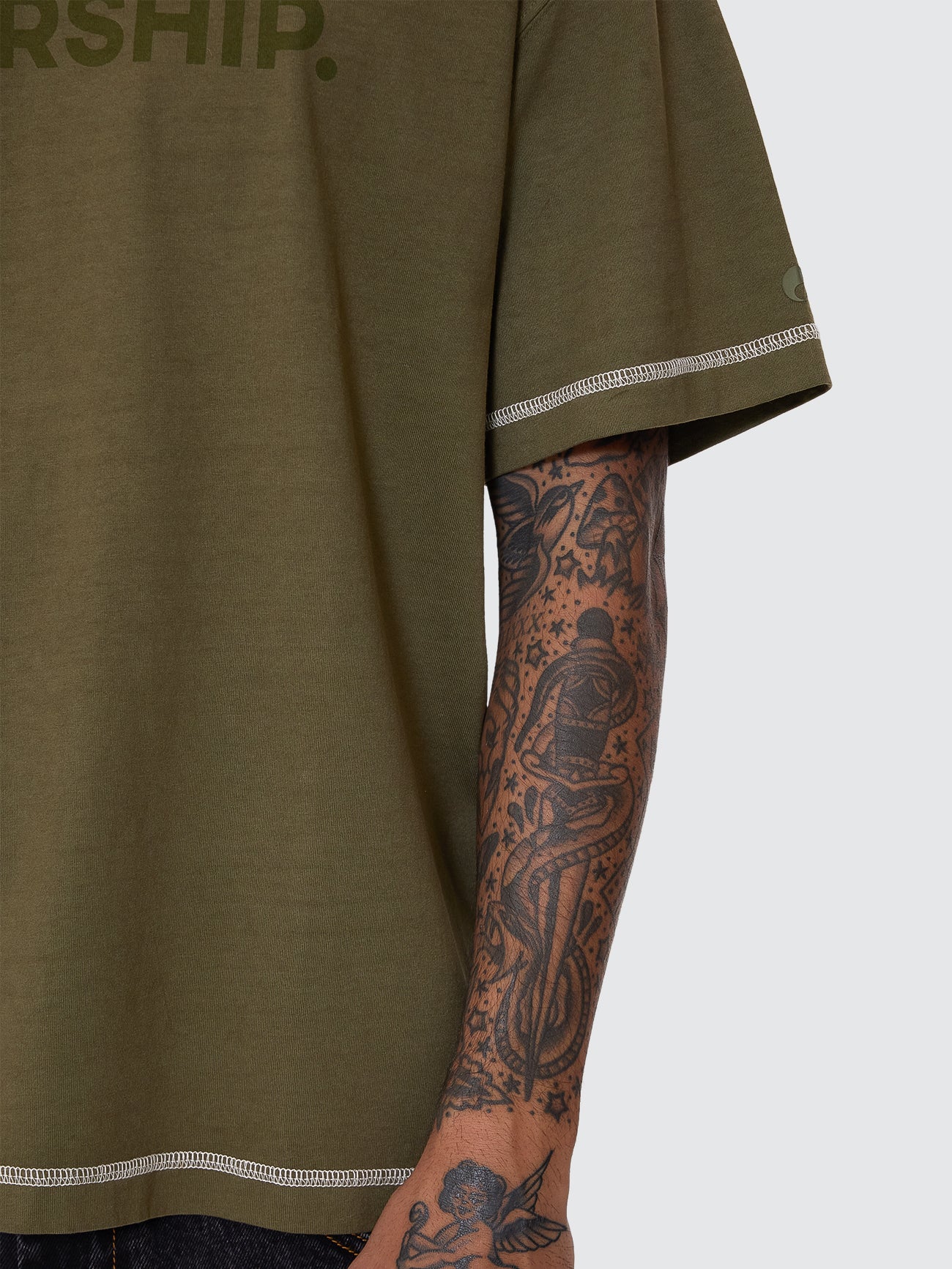 Core Tee - Moss Green