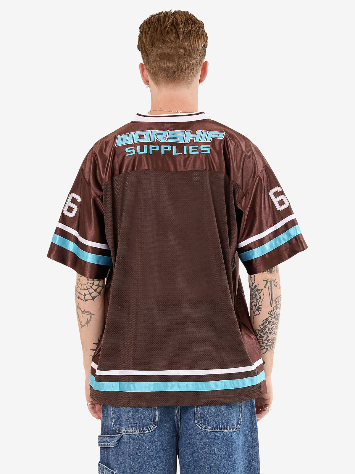 Punter Mesh Jersey - Chocolate