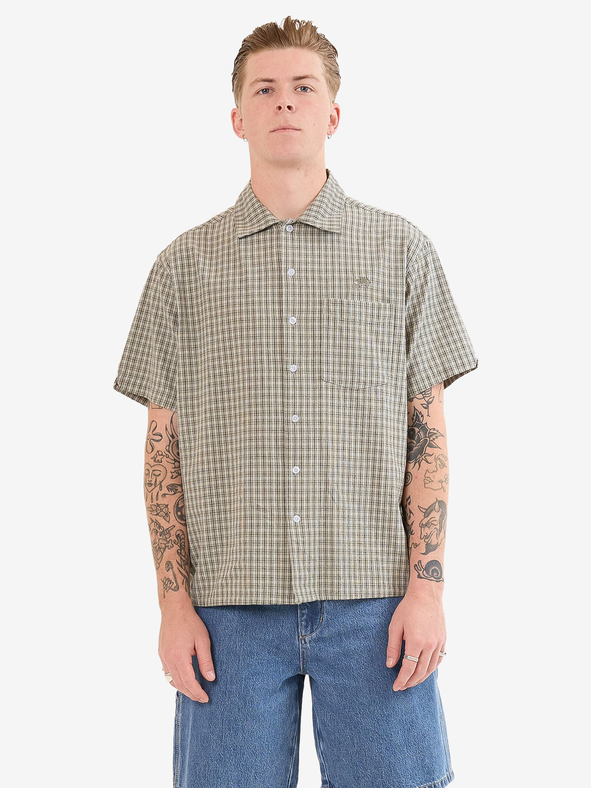 Cherub Short Sleeve Shirt - Mineral