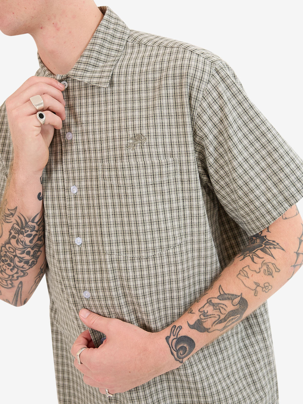 Cherub Short Sleeve Shirt - Mineral