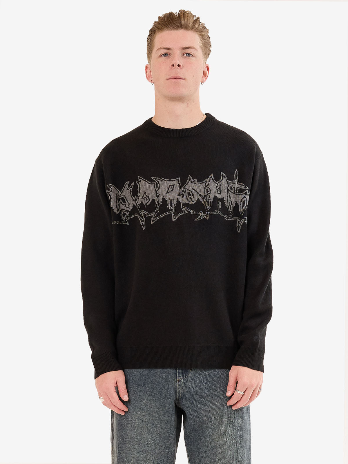 Gnasher Knit - Black