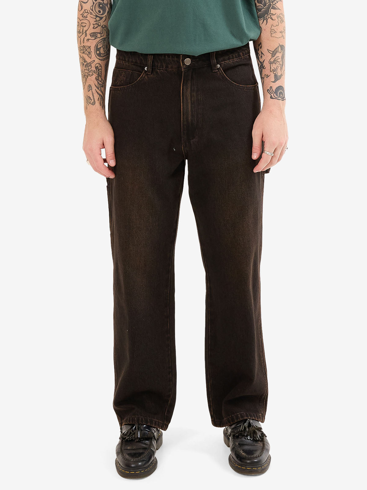 Dont Get Caught Carpenter Jean - Burnt Black