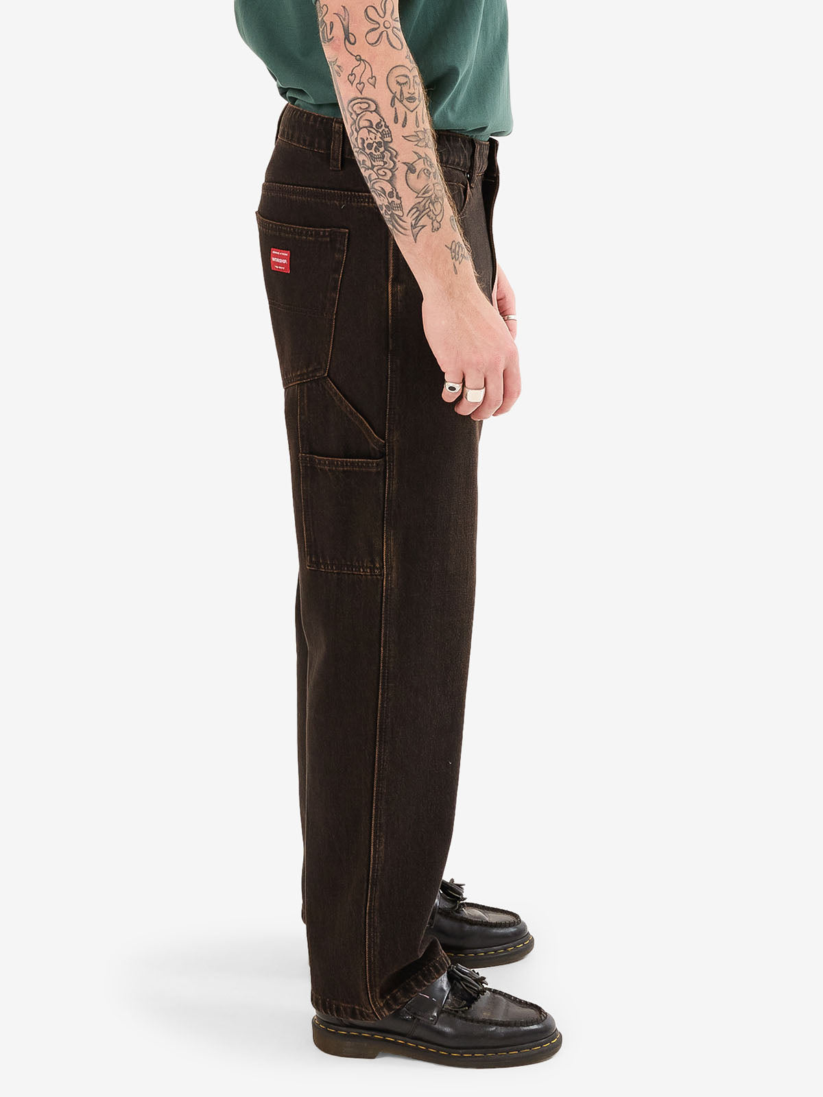 Dont Get Caught Carpenter Jean - Burnt Black