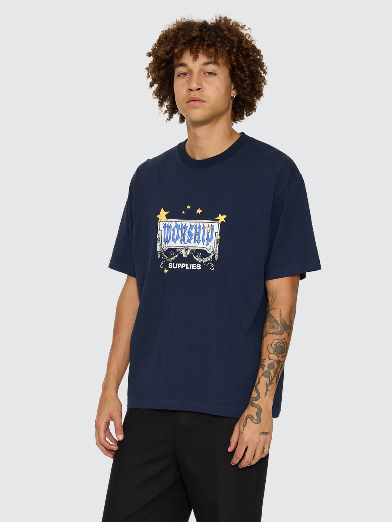 Fascination Tee - Black Iris XS