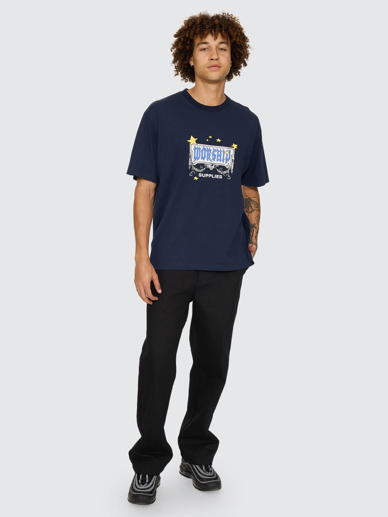 Fascination Tee - Black Iris XS