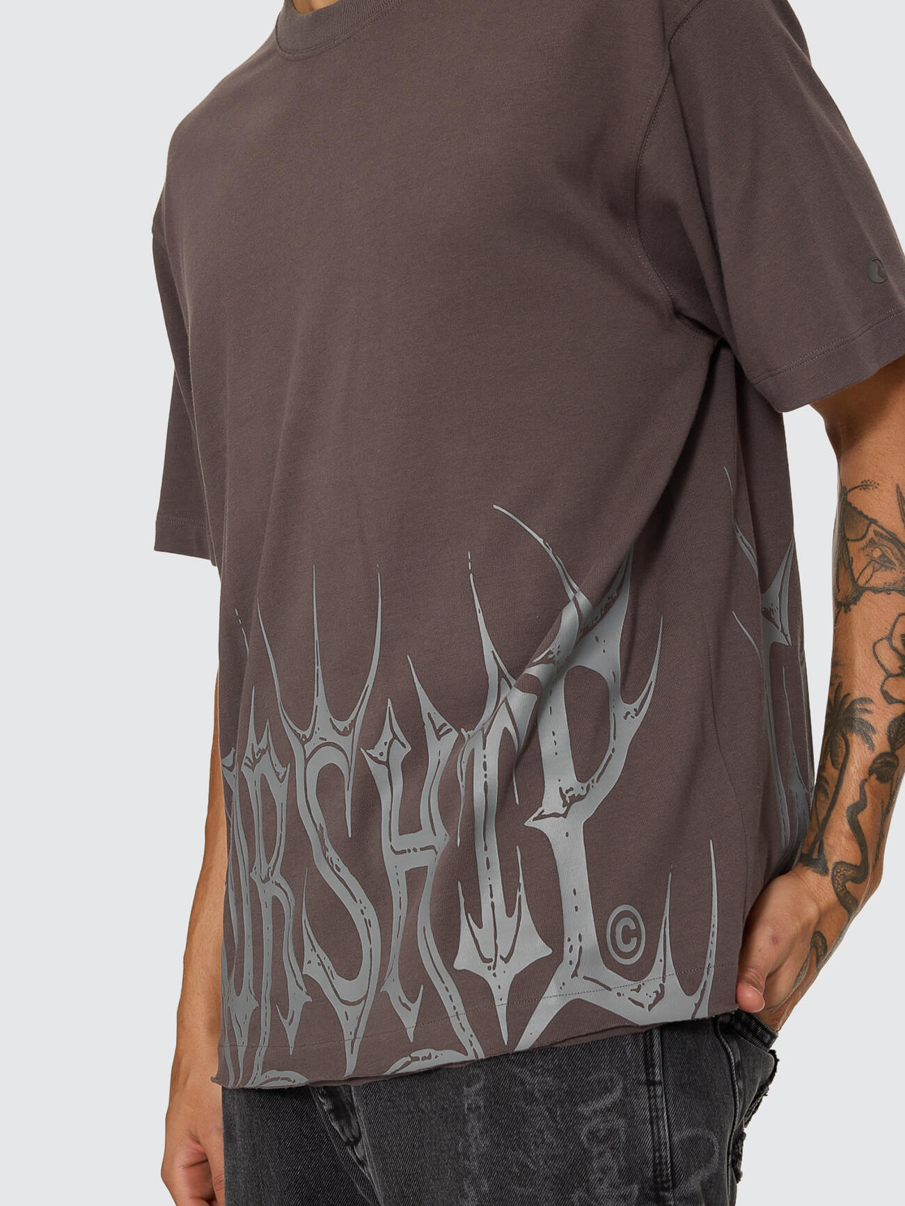 Manic Tee - Ember Black XS