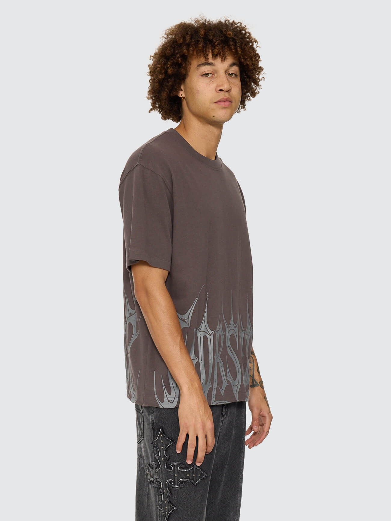Manic Tee - Ember Black XS