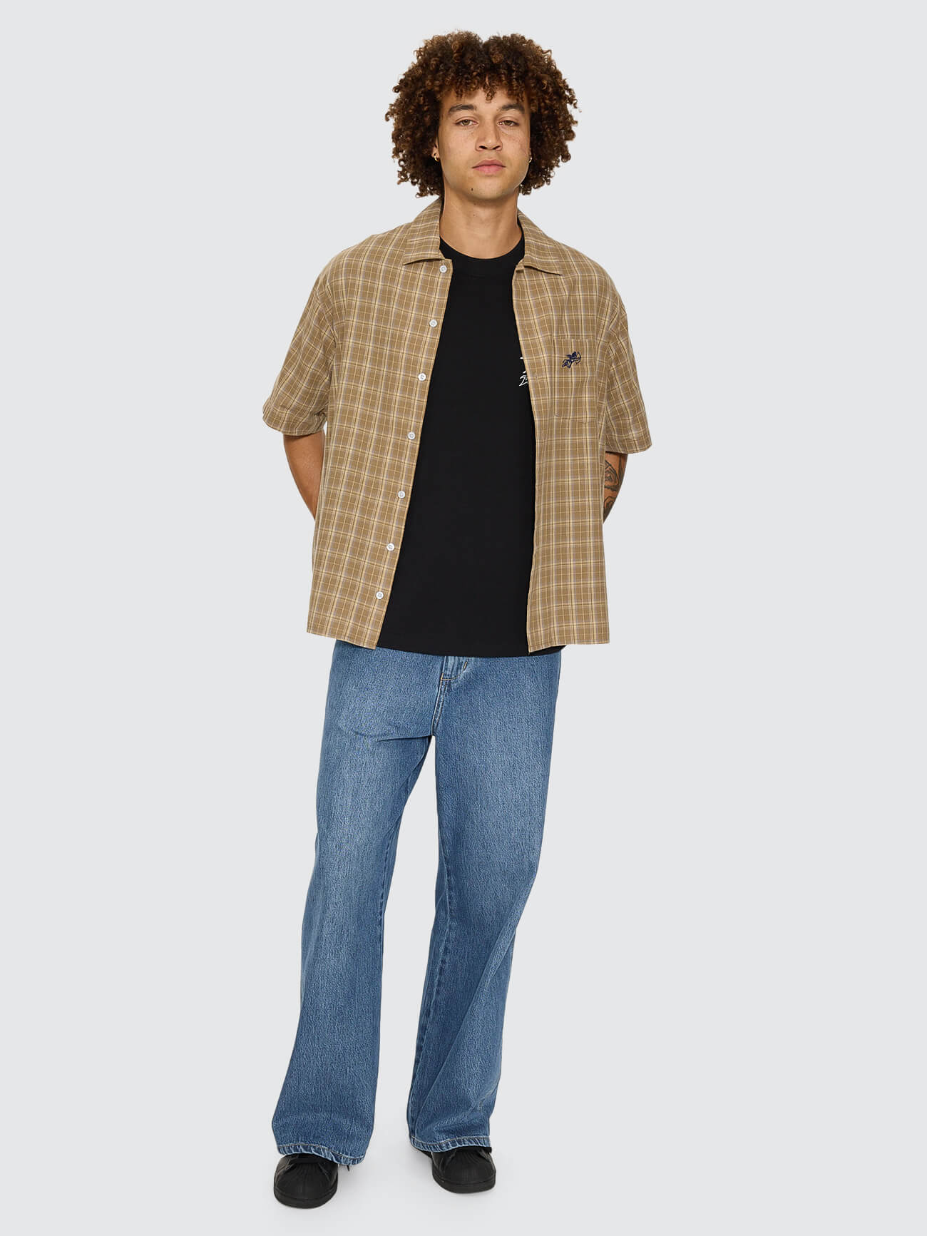 Cherub Short Sleeve Shirt - Tannin XS