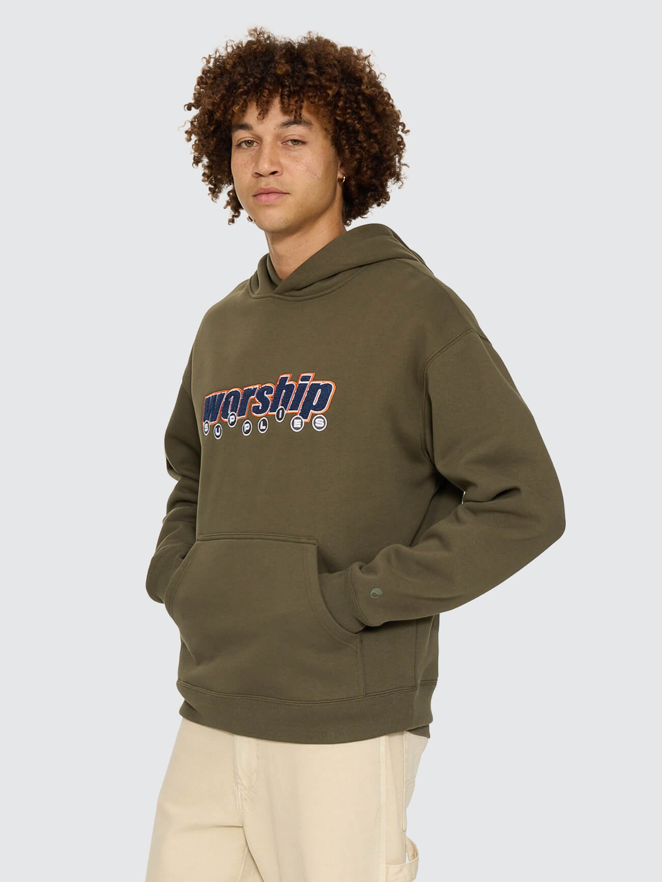Line Stepper Pullover Hood - Grape Leaf XS