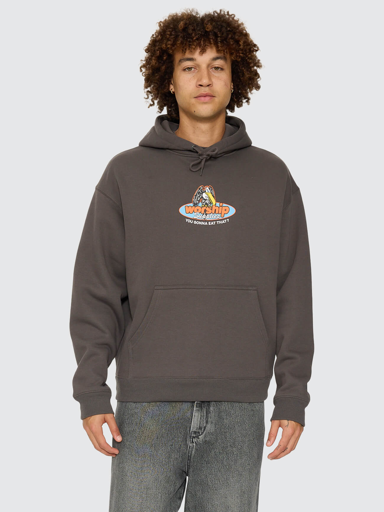 Still Hungry Pullover Hood - Worn Black XS