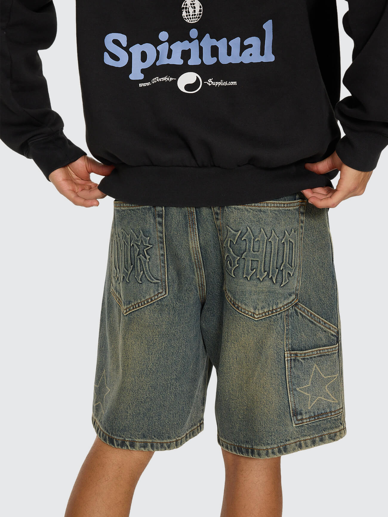 Fascination Carpenter Jean Short - Deep Haze 26