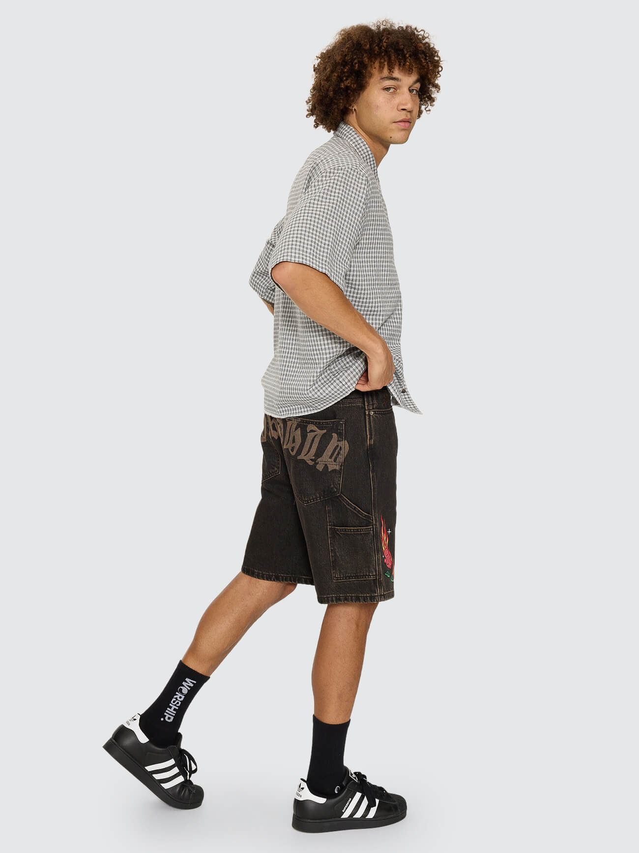 Anderson Carpenter Jean Short - Ember Black 26