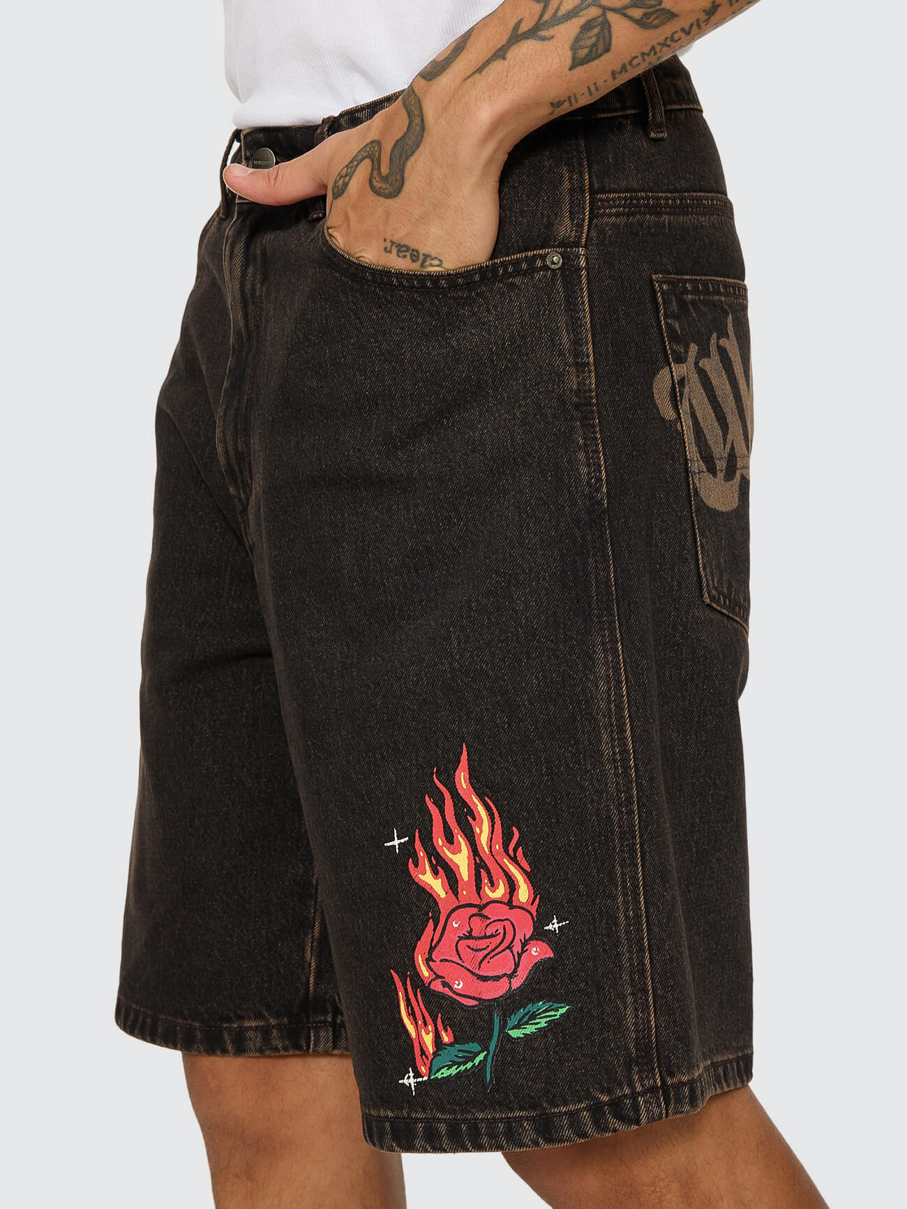 Anderson Carpenter Jean Short - Ember Black 26