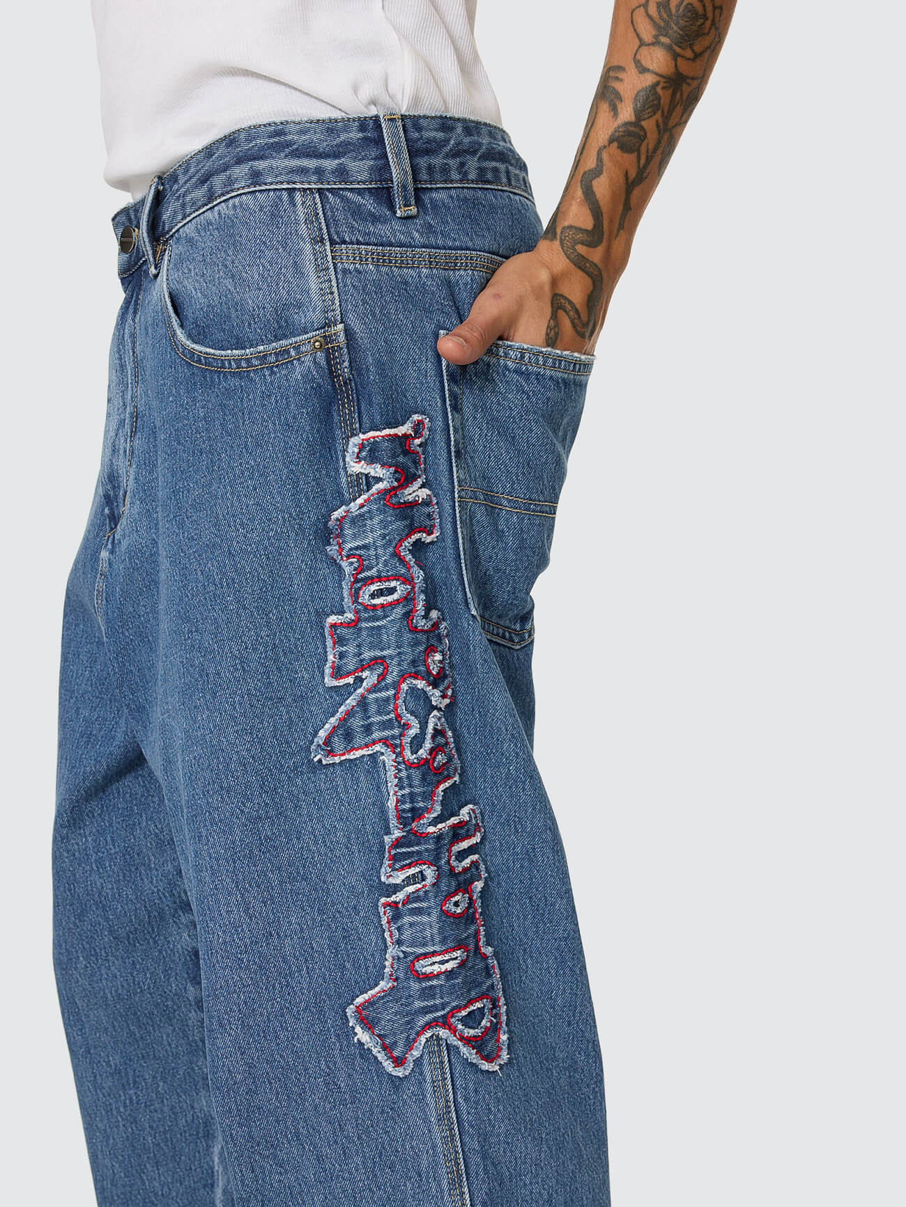 Wyldstyle Big Dawg Jean - Steady Mid Blue 26
