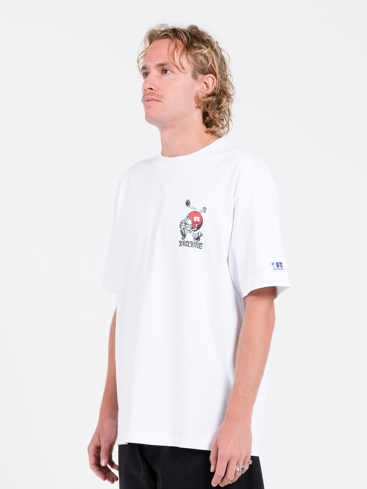 Fumbler Tee - White