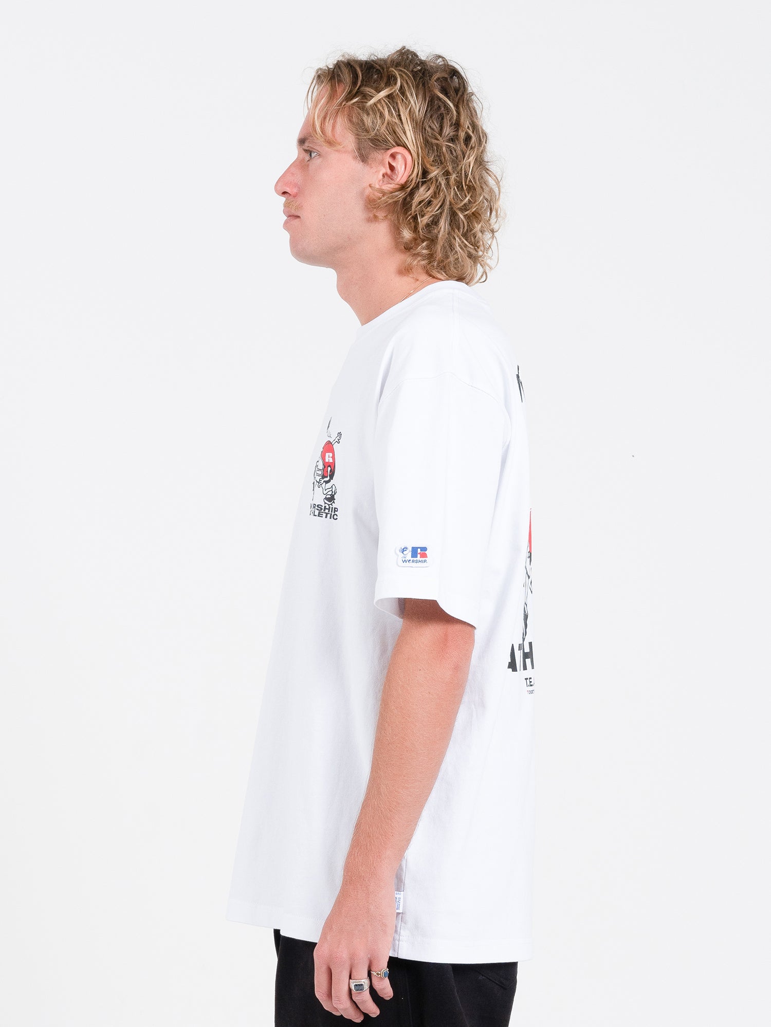 Fumbler Tee - White