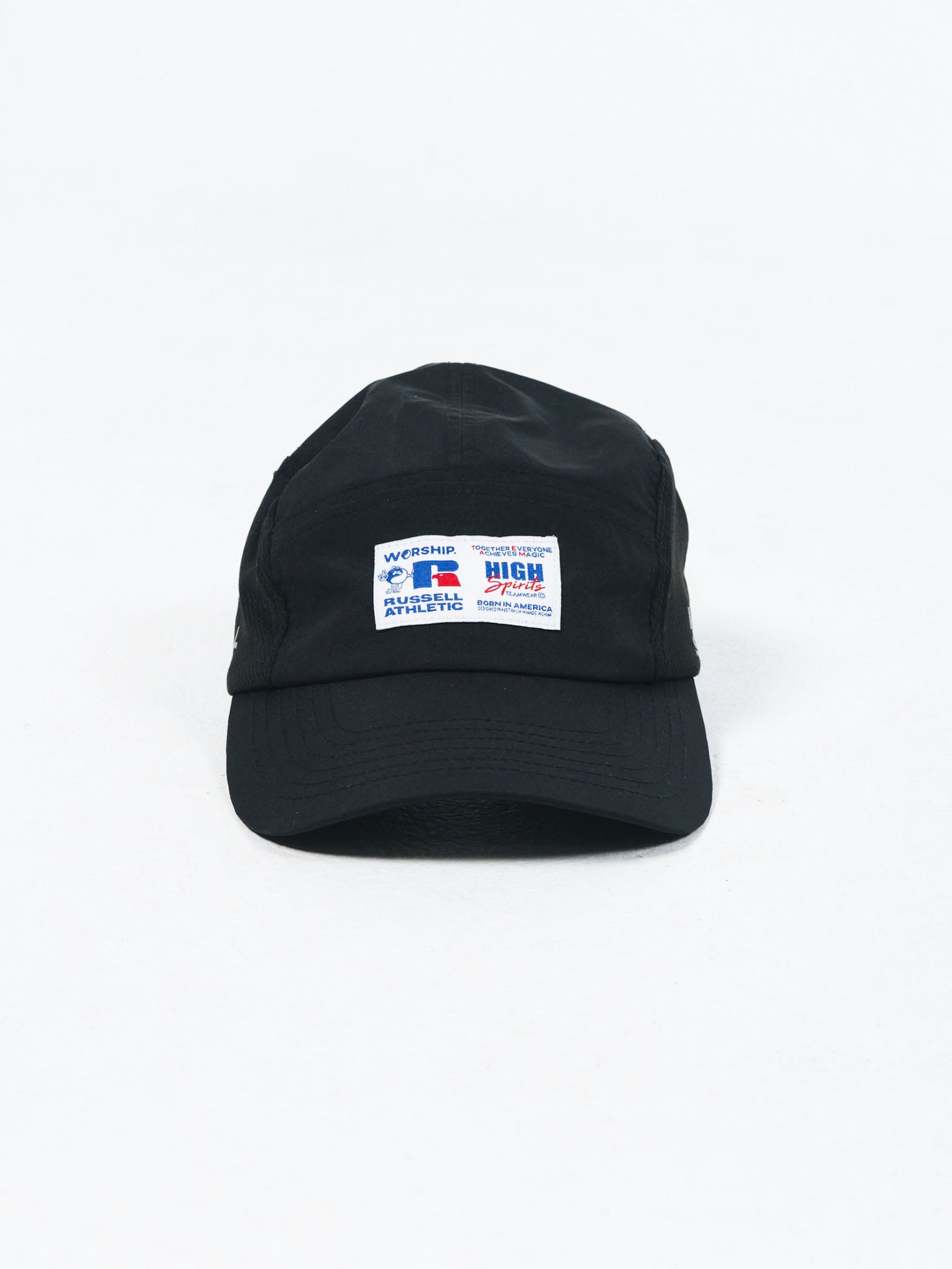 Drill Practice Nylon Mesh Cap - Black