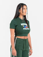 Groundskeepers Micro Tee - Sycamore Green Vintage Washed