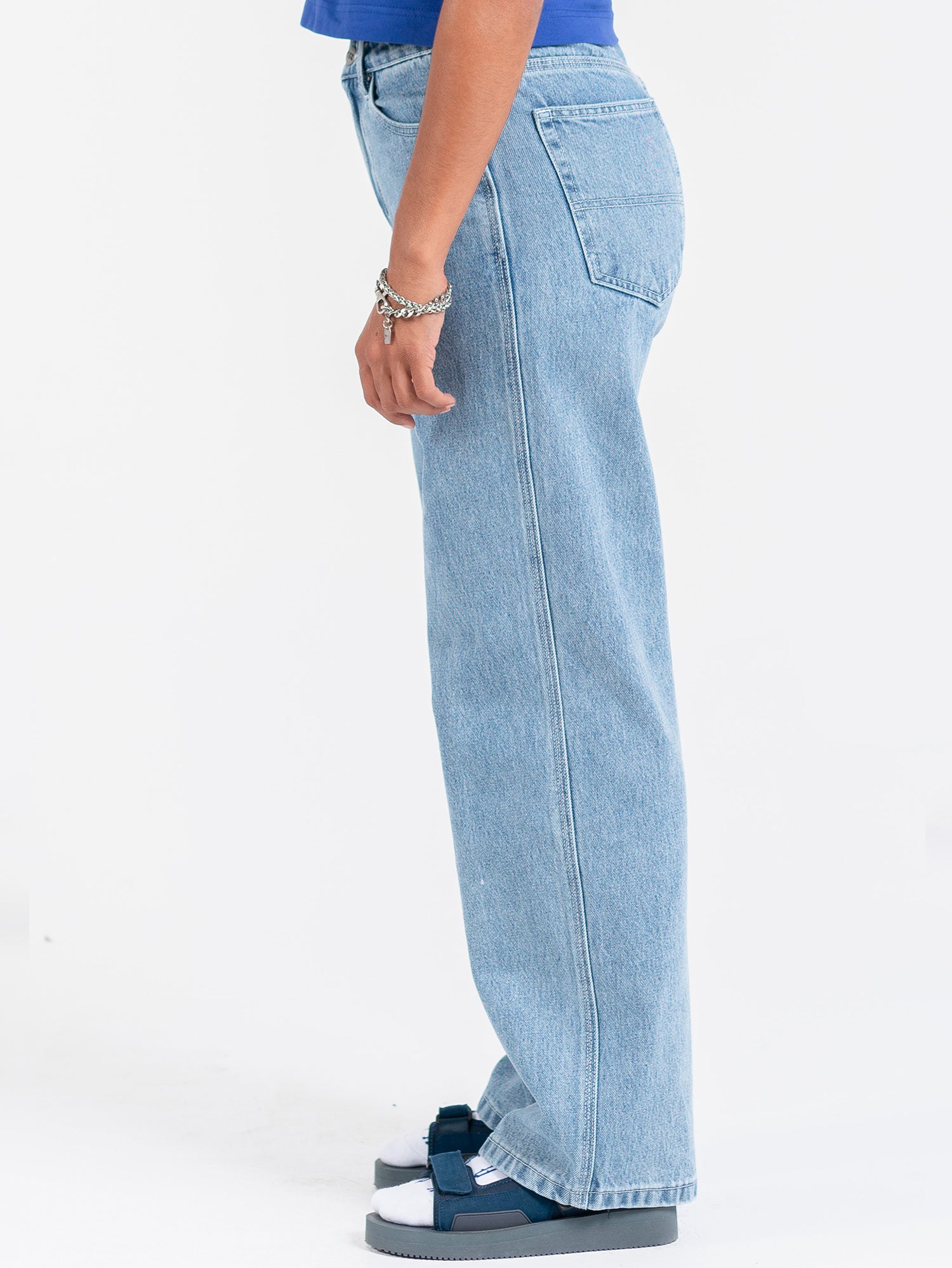 Fumbler Carpenter Baggy Jean - Spirit Blue