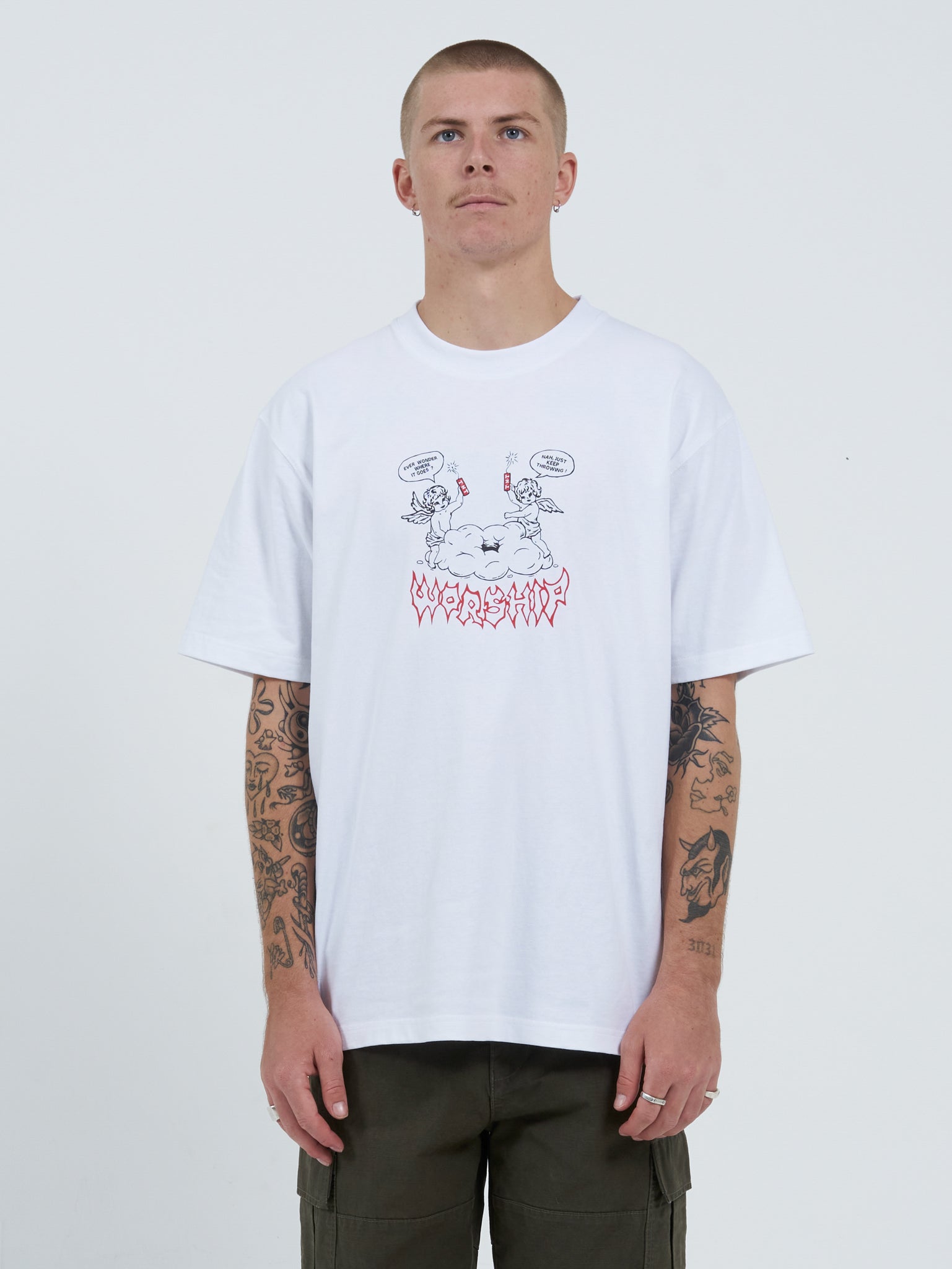 Mysteries Tee - White