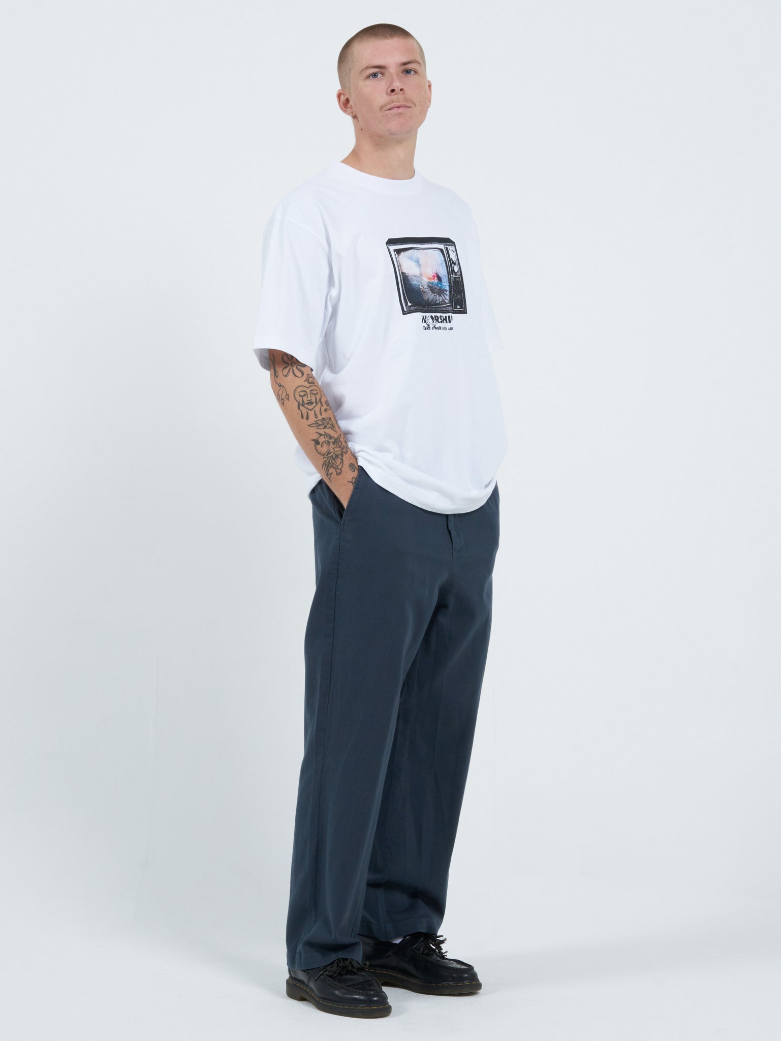 Hard Core Pant - Tattoo Blue