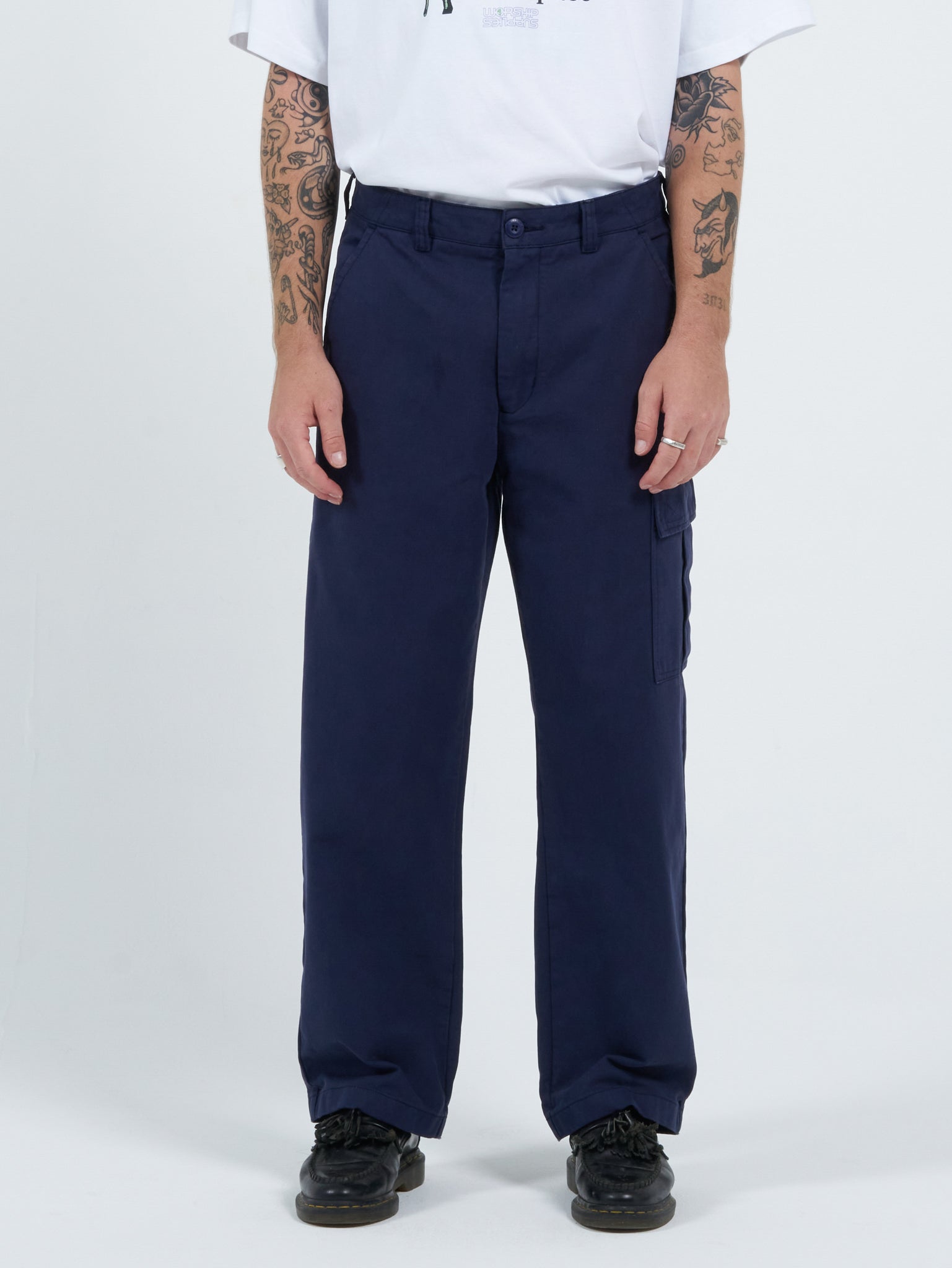 Captivate Utility Pant - Peacoat Blue