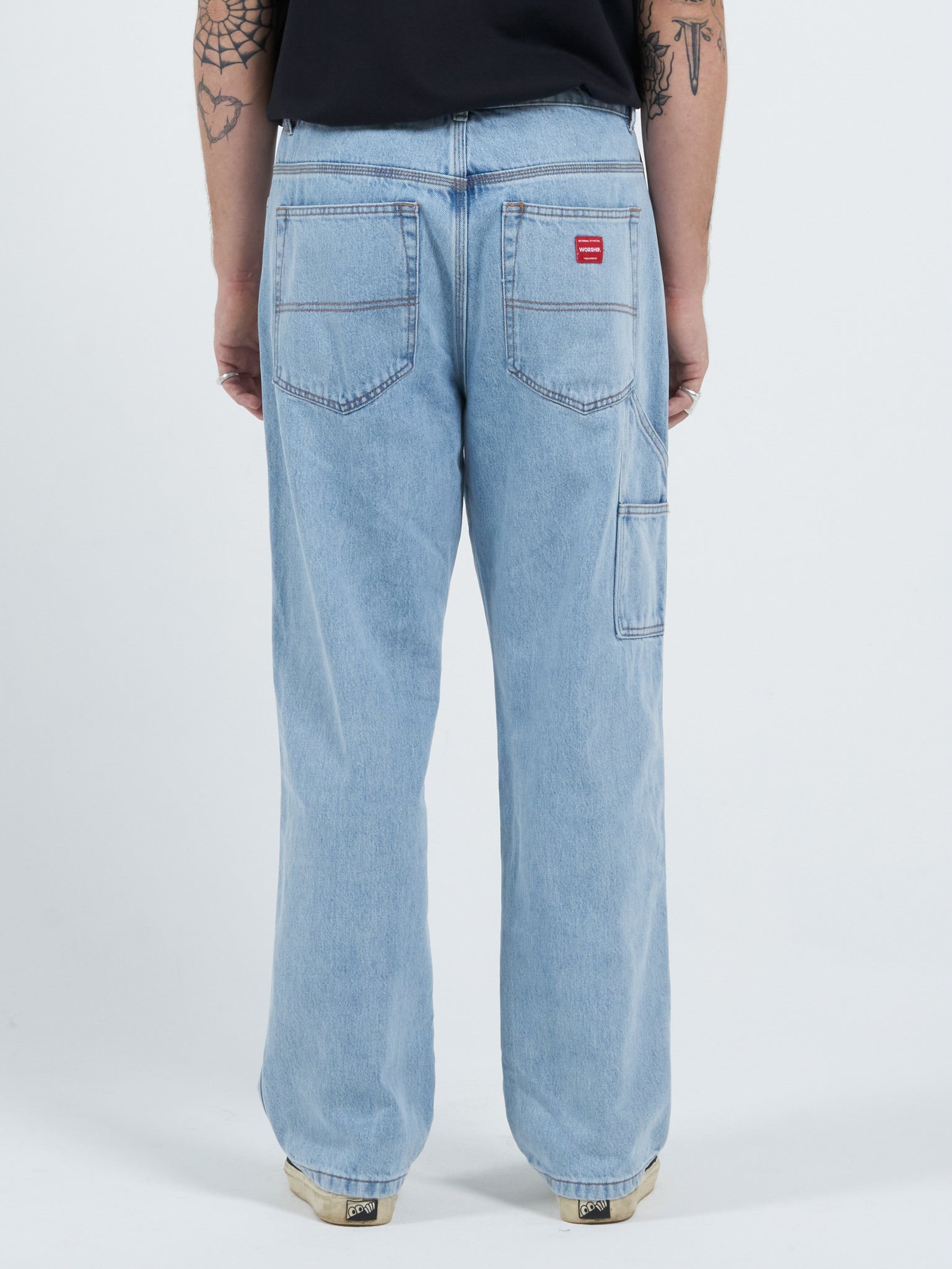 Worship Carpenter Jean - Worship Worn Blue