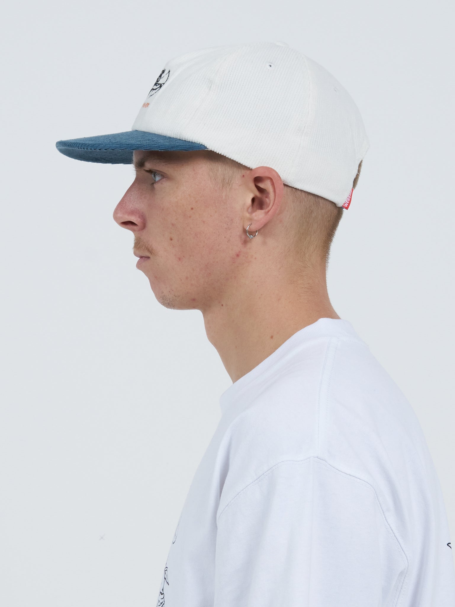 Cherub Cord Hat - Cream