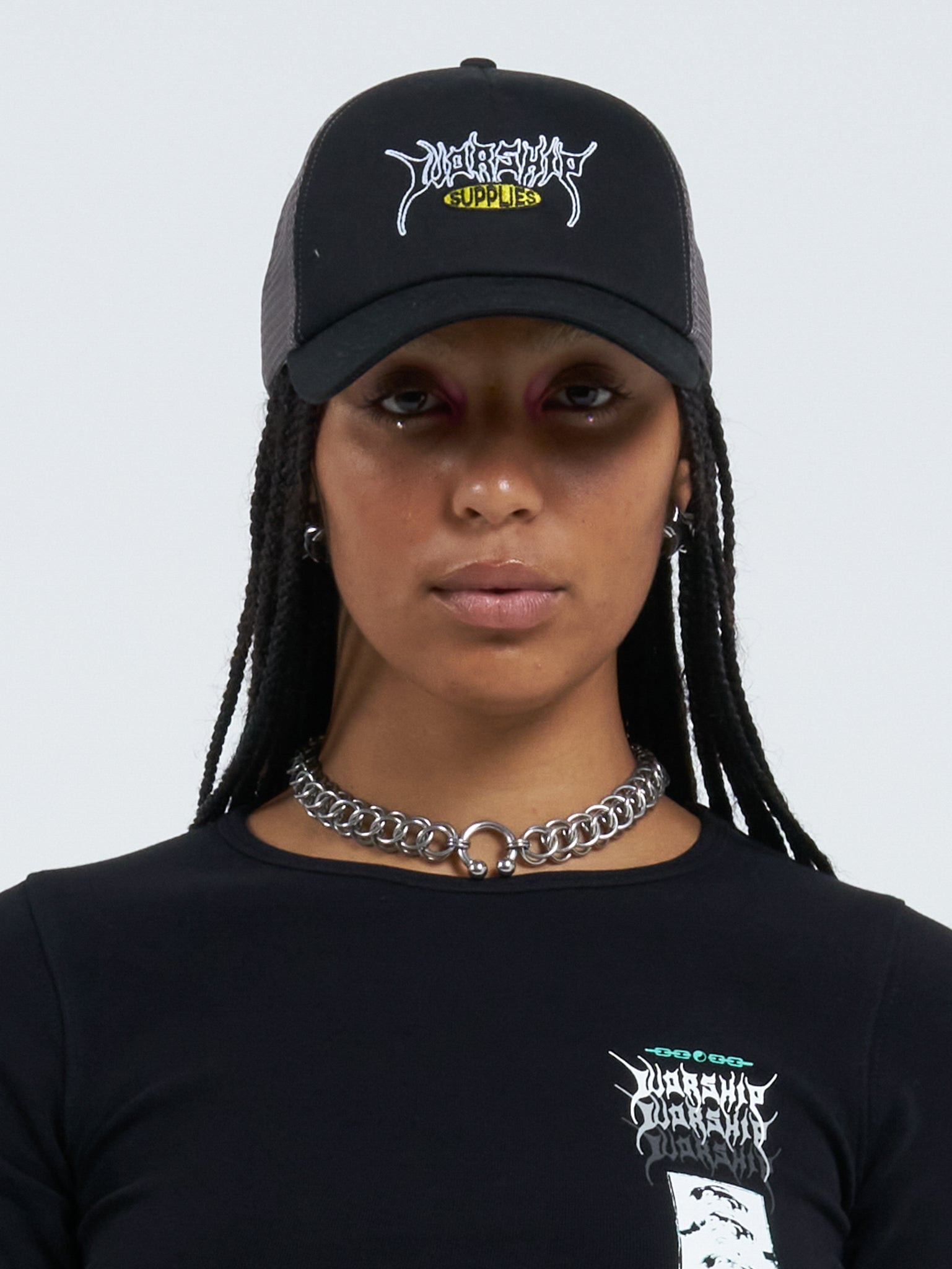 Abyss Trucker Hat - Black