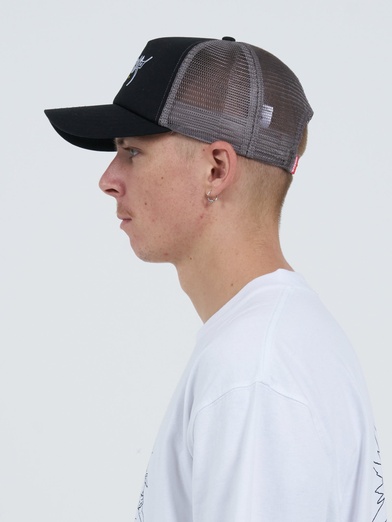 Abyss Trucker Hat - Black