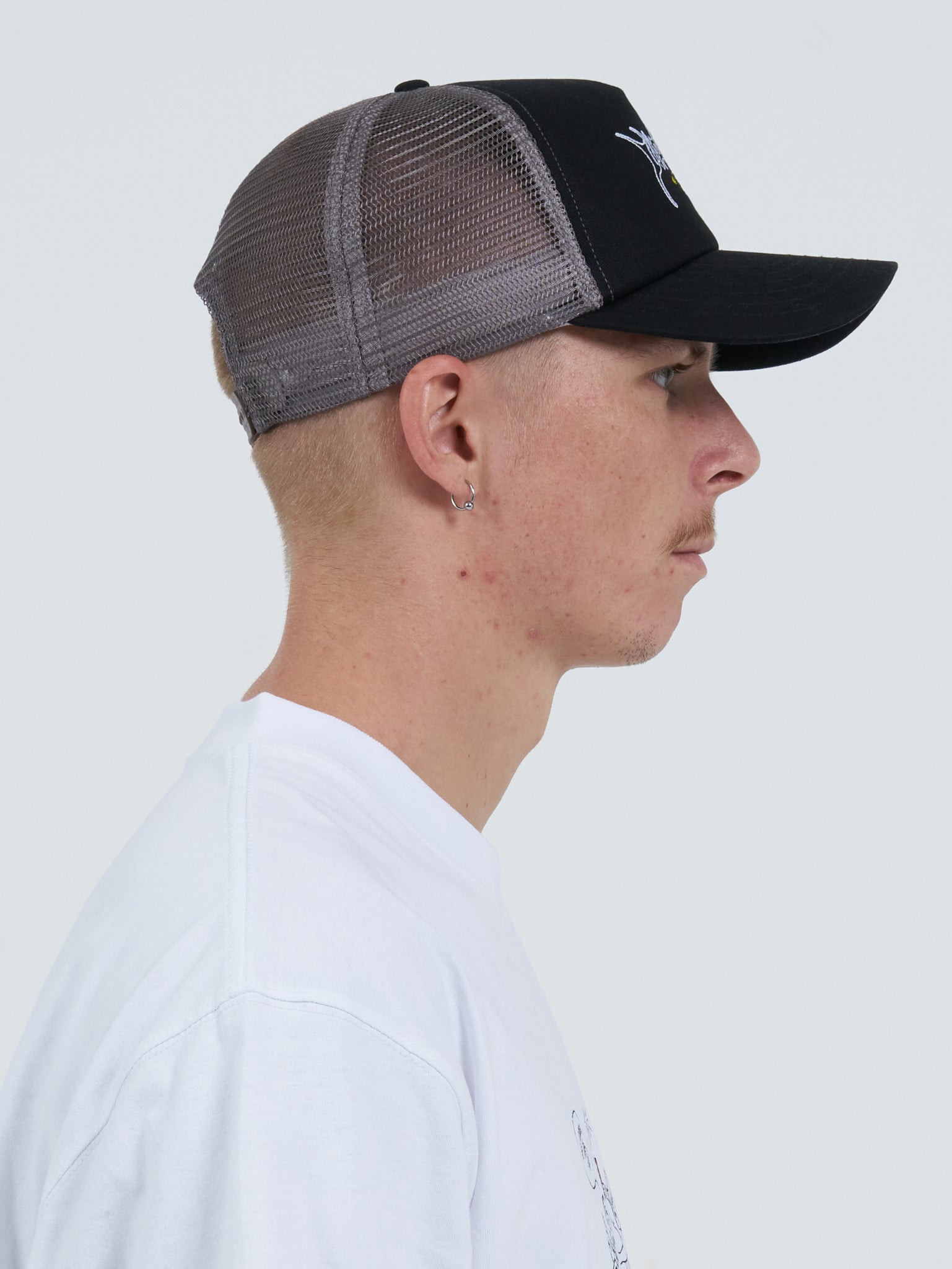 Abyss Trucker Hat - Black