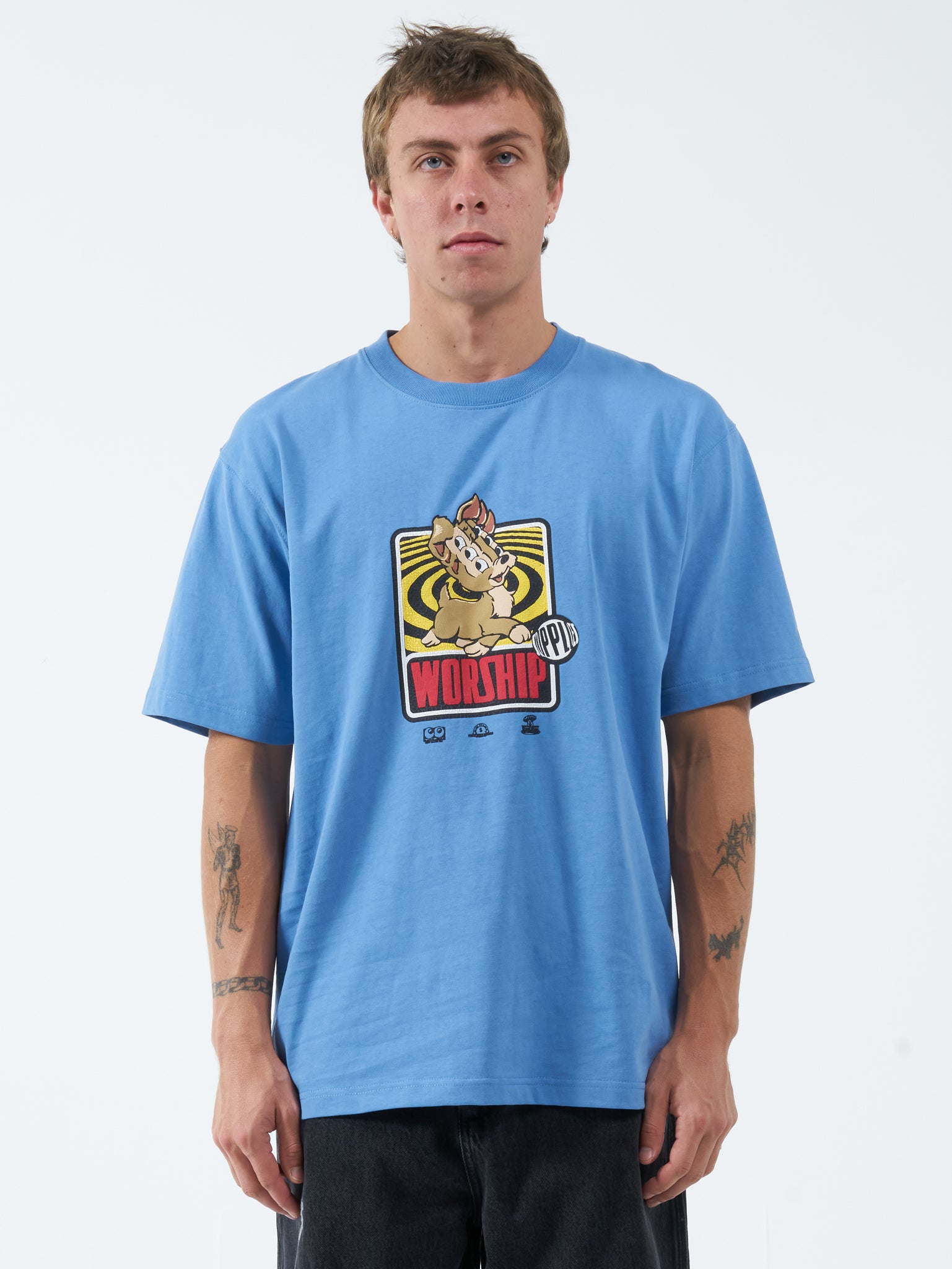 Dose Tee - Columbian Blue