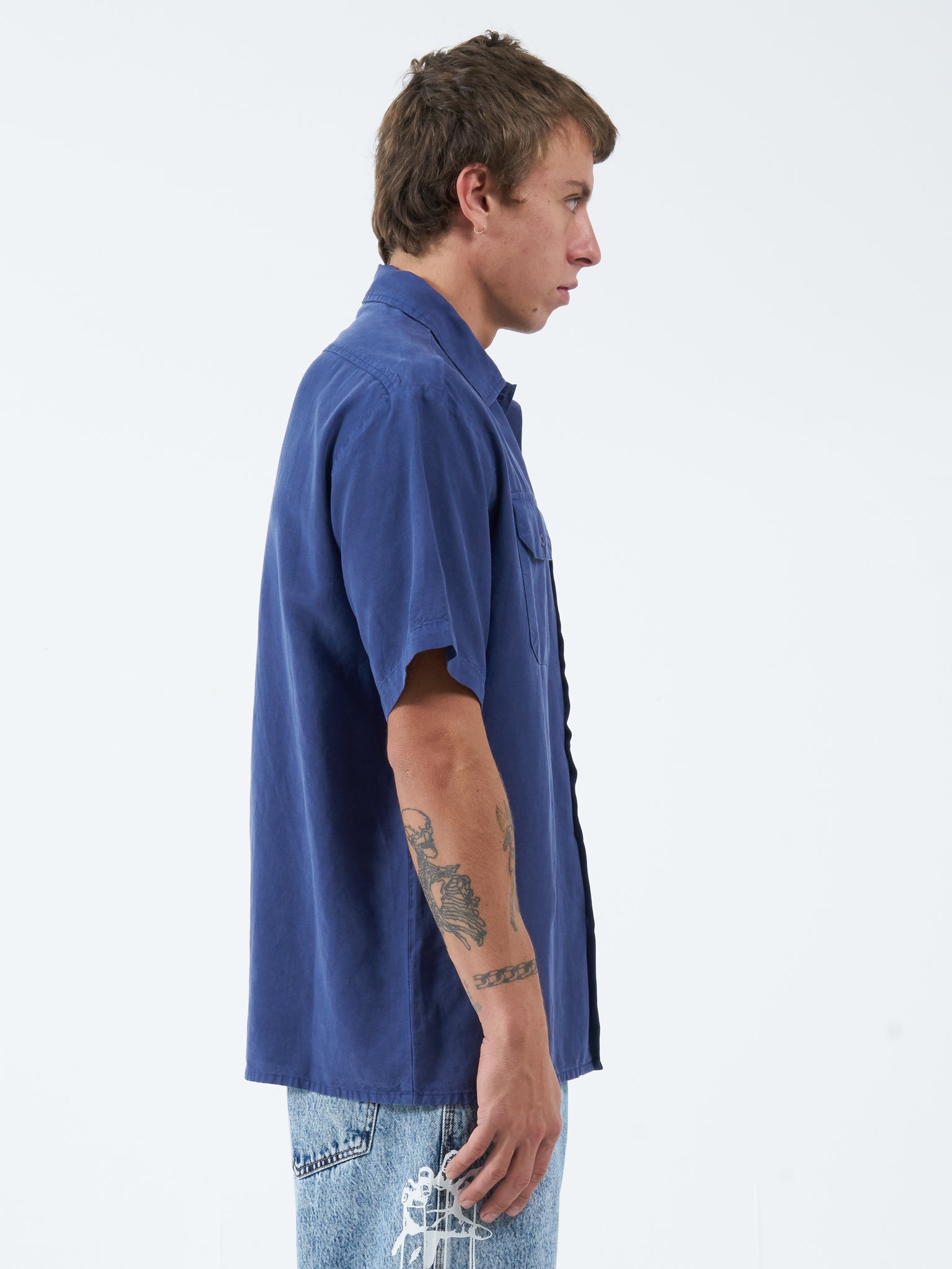 Service Work Shirt - Blue Steel